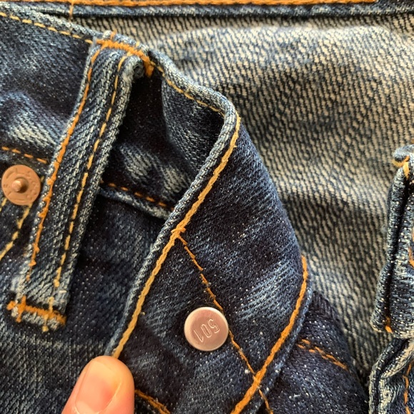 Levis Vintage 1976 Big E 501 Selvedge Buffalo Jeans - Picture 10 of 16